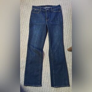 Talbots Dark Blue Flare Jeans